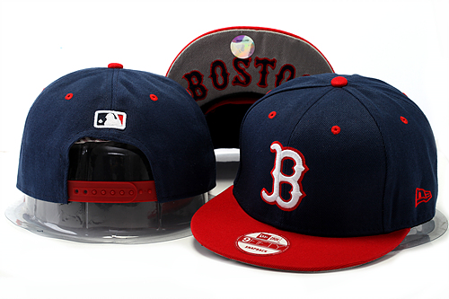 MLB Boston Red Sox NE Snapback Hat #35
